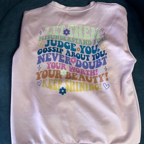 Pink Mental Health Awareness Sweatshirt - Picture 2 of 2